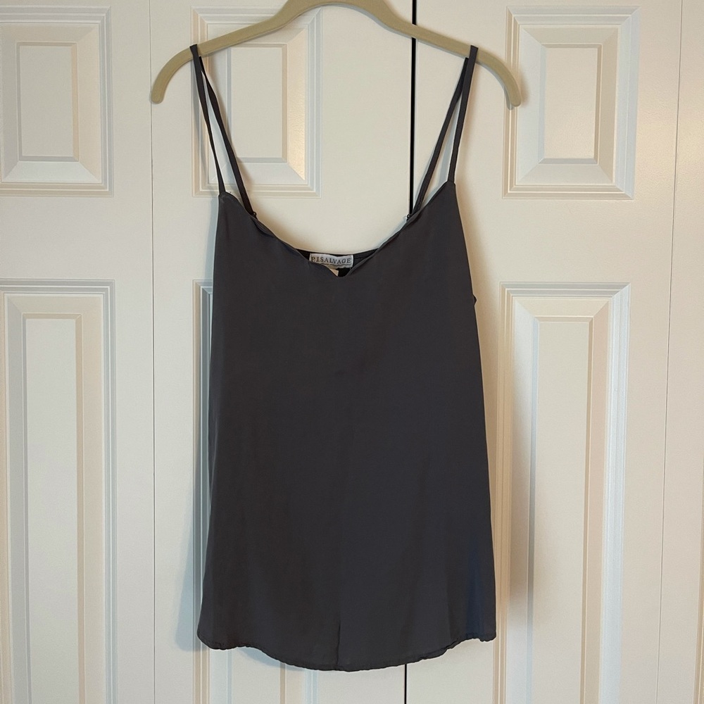 PJ Salvage Gray Camisole